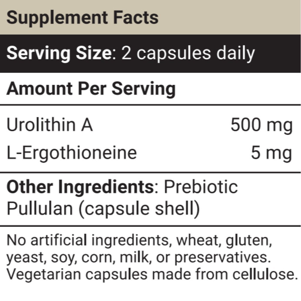 Urolithin A & L-Ergothioneine